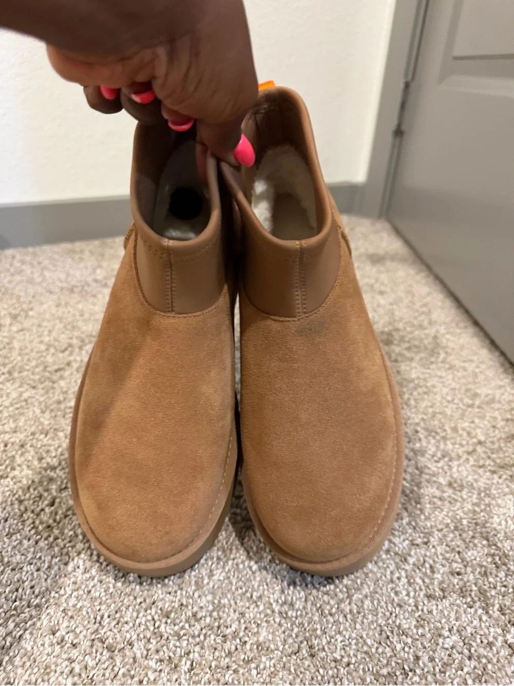 UGG suede upper